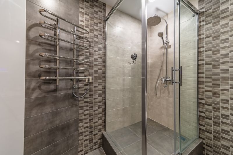 Sleek Glass Shower Enclosure